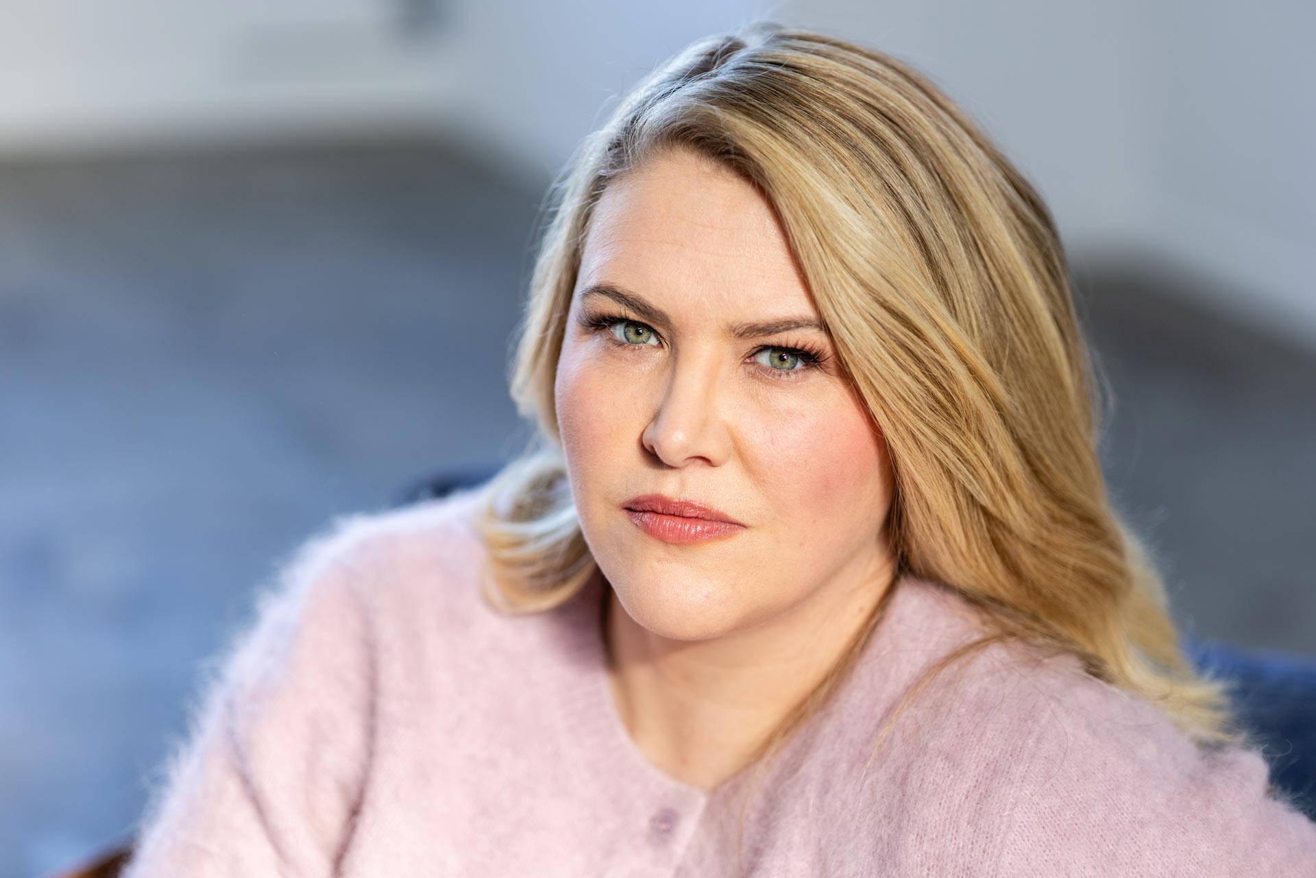 Close-up portrait of Camille